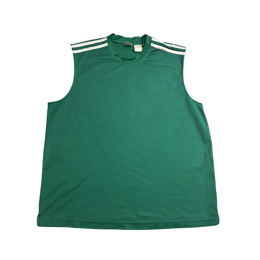 Athletic Works Mesh Tank Top Mens XL Green Excellent Sleeveless Jersey AW25A100‎